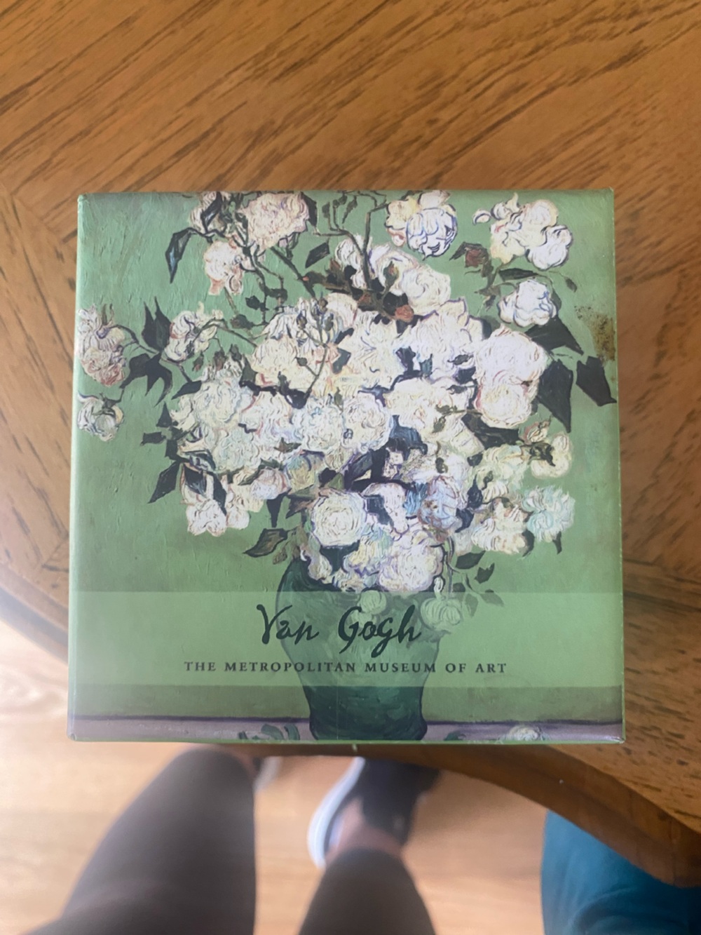 Van Gogh Green Floral Decorative Box - The Metropolitan Museum of Art